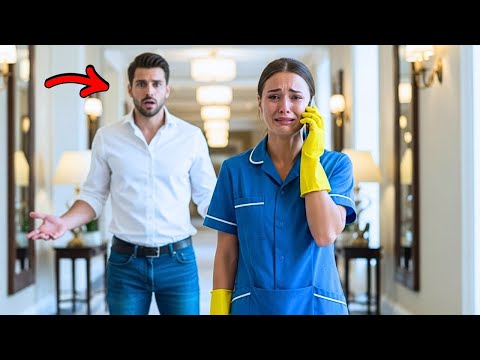 Видео: Миллионер выдавал себя за постояльца и оцепенел, услышав, что говорит новая уборщица по телефону.