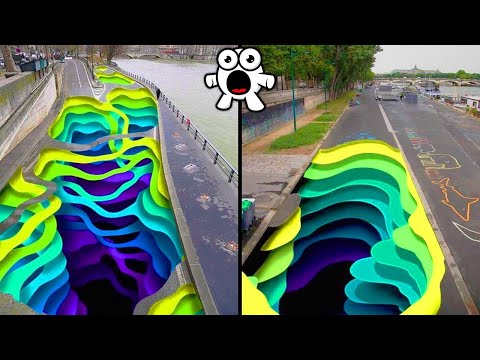 Видео: Самый Креативный Стрит-Арт