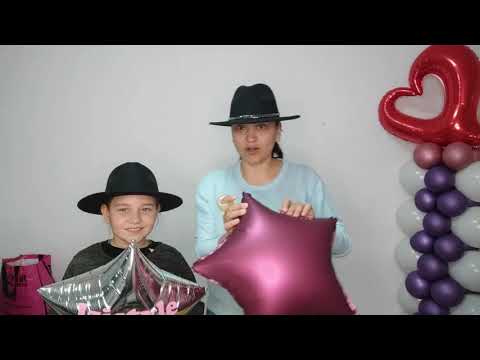 Видео: Аллея звезд из воздушных шаров