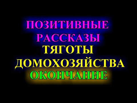 Видео: ОПТИМИСТИЧЕСКИЕ    РАССКАЗЫ❤️ТЯГОТЫ ДОМОХОЗЯЙСТВА❤️ОКОНЧАНИЕ @TEFI РАССКАЗЫ