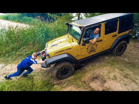 Видео: Сможет JEEP или НЕТ??? Живём в лесу 4 дня.