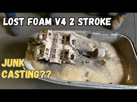 Видео: Литье по выплавляемым моделям - двигатель V4 350 куб. см