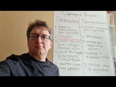 Видео: Сценарий жизни Победителя и Проигравшего, в чем разница? #ТрансактныйАнализ (#ТА) №5