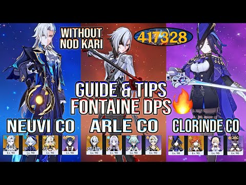 Видео: 💥 Команды Фонтейна (Нёвилетт, Арлекино, Клоринда) РАЗБИВАЮТ Стигийский натиск! | Genshin Impact