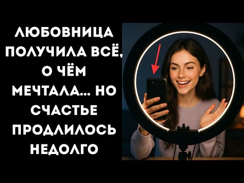 Видео: Любовница получила всё, о чём мечтала… Но счастье продлилось недолго