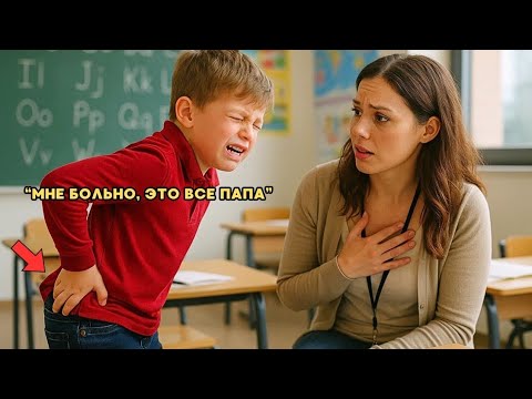 Видео: Мальчик кричит от боли: «Я не могу сидеть, это ОЧЕНЬ БОЛЬНО! Всё из-за моего отца…»