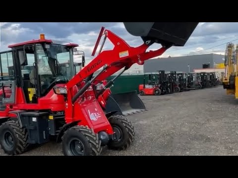 Видео: Фронтальный погрузчик Laigong LG918. #спецтехника #погрузчик #трейд78