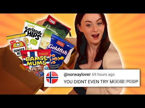 Видео: Пробуем ВАШИ норвежские рекомендации по закускам...