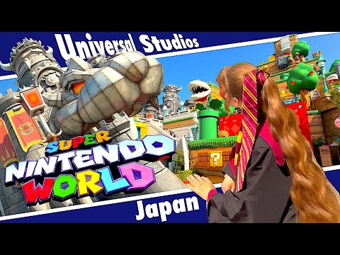 Видео: USJ Super Nintendo World - чем заняться и как выжить в парке Super Mario
