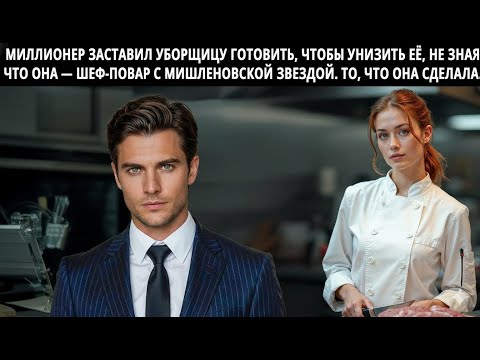 Видео: МИЛЛИОНЕР ЗАСТАВИЛ УБОРЩИЦУ ГОТОВИТЬ, ЧТОБЫ УНИЗИТЬ ЕЁ — не зная, что ОНА — ШЕФ-ПОВАР С МИШЛЕНА!