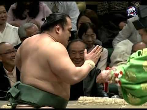 Видео: Январский турнир по Сумо 2011, 05-08 дни Хатсу Басё Токио  Hatsu Basho Tokyo