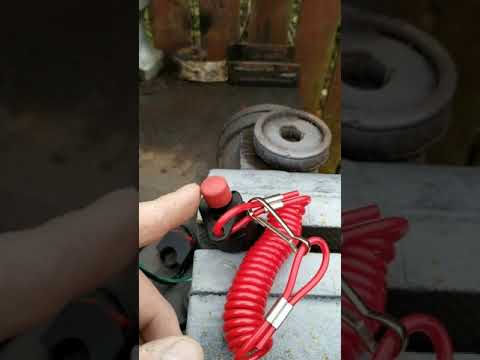 Видео: Как подключить чеку безопасности двигатель лончин 15 л.с