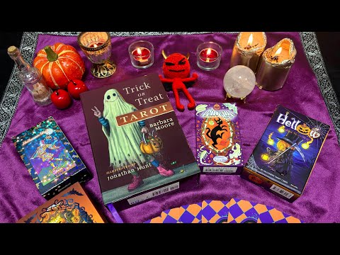 Видео: #top5tarotdecks 💕Топ 5 колод Таро на Хэллоувин🎃 Top 5 tarot decks for Halloween 🎃 октябрь, 2025г.