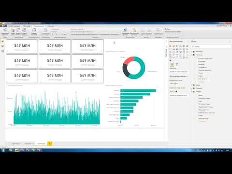 Видео: Разработка макета отчета в Power BI
