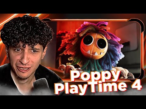 Видео: МЕЛЛШЕР смотрит: Poppy Playtime Chapter 4 Trailer - Yarnaby | Поппи ПлэйТайм 4