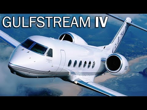 Видео: Gulfstream IV - реактивный лимузин