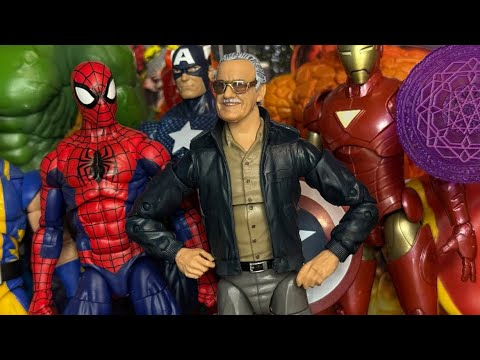 Видео: Обзор Стэна Ли от Marvel Legends 