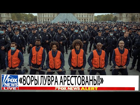 Видео: ФБР арестовало воров Лувра в США, пока они были в бегах!