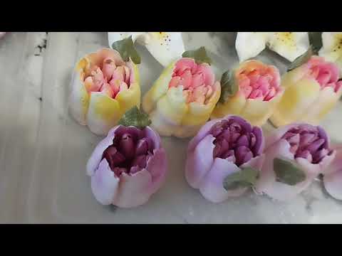 Видео: Зефирные цветы🌺. Моя любимая работа!🥰