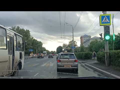 Видео: Томск 29.06.2023 Интернациолистов-Пушкина-Ленина