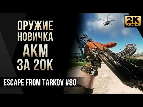 Видео: Оружие новичка АКМ за 20к • Escape from Tarkov №80 [2K]