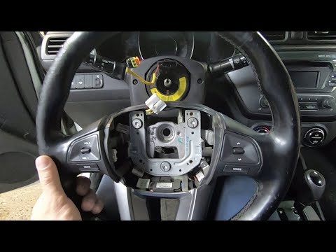 Видео: Снятие руля Kia Rio 3