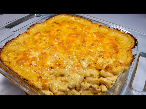 Видео: Превосходные запеченные макароны с сыром | рецепт | Без яиц и заправки