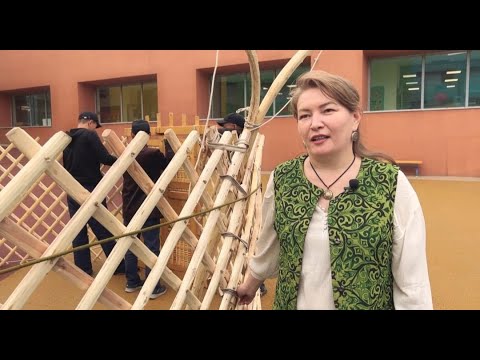 Видео: Специалист по сборке юрт в Казахстане –  Назира Шакаева | Одноименный проект