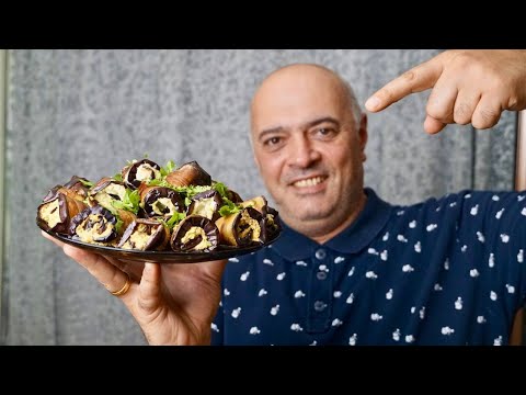 Видео: Рулетики из Баклажанов — Главное блюдо застолья в Грузии!