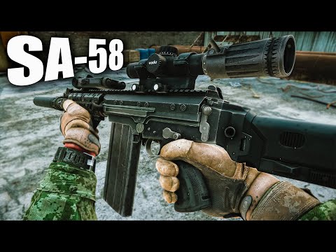 Видео: ЗАНЕРФИЛИ В ХЛАМ SA-58 в Escape From Tarkov