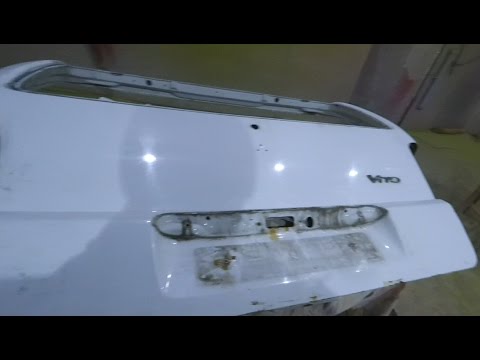 Видео: #6 Vito.  Ремонт задней двери (хлопушки)