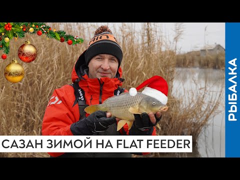 Видео: Зимняя рыбалка на флэт фидер