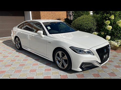 Видео: Toyota Crown RS ADVANCE 2018 года  с оценкой 5А и пробегом 30.000 из ЯПОНИИ! ОБЗОР АВТО