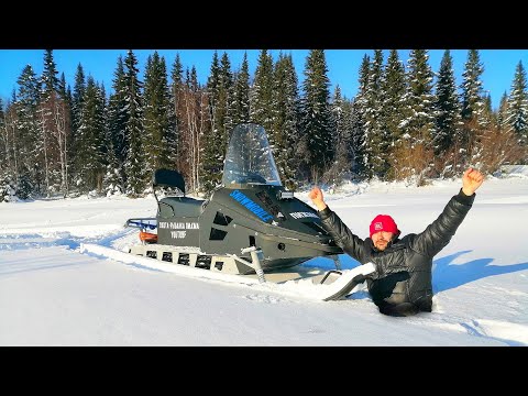 Видео: САМОДЕЛЬНЫЙ СНЕГОХОД СМ-002 В ПУХЛЯКЕ. НАСТОЯЩИЙ ПРОХОДИМЕЦ. ОБЗОР СНЕГОХОДА. РЕСПУБЛИКА КОМИ.