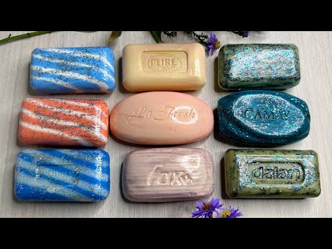 Видео: ASMR🌿 Soap cutting 🌿 Резка мыла🌿