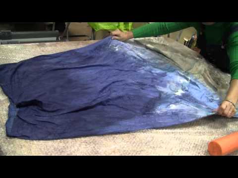 Видео: Валяная юбка с флисом