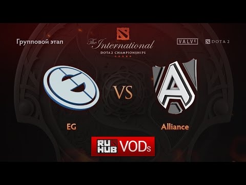 Видео: EG vs Alliance, TI6 Групповой этап, Игра 2