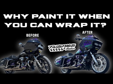 Видео: Забудьте о краске — эта фирменная плёнка изменила всё! (Представление Road Glide)