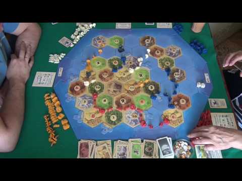 Видео: Колонизаторы. Мореходы 2/2 часть - играем в настольную игру