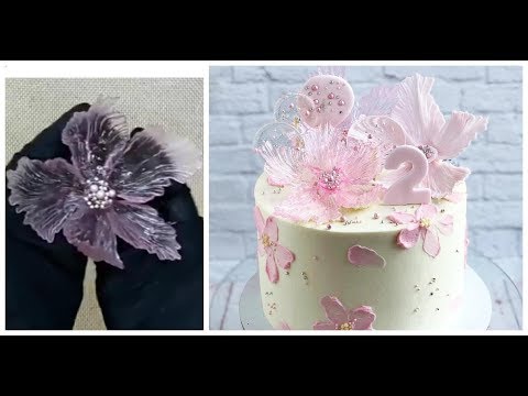 Видео: Фактурный карамельный цветок\ Textured Caramel Flower