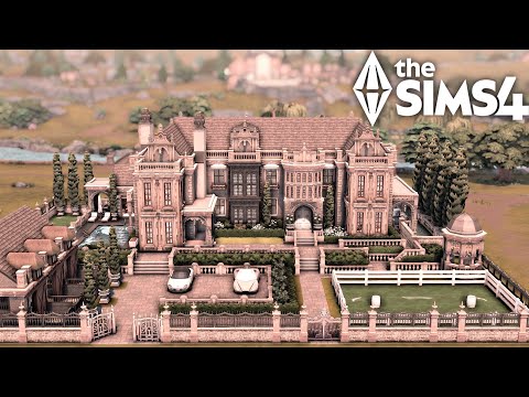Видео: Английский особняк + конюшни 🐴 | The Sims 4 | Покадровая анимация | Без CC