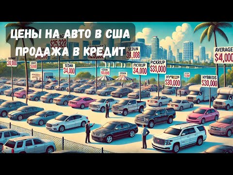Видео: Цены на новые и б/у авто в США | Продажа в кредит на лучших условиях!