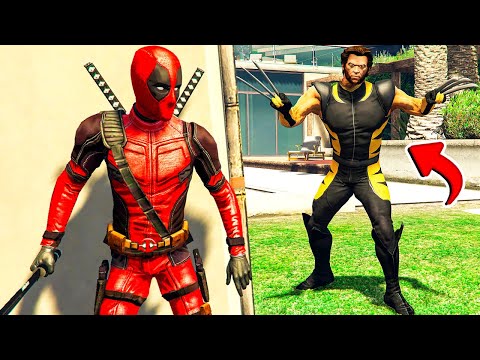 Видео: ДЭДПУЛ ИГРАЕТ С РОСОМАХОЙ в ГТА 5 МОДЫ! DEADPOOL WOLVERINE ОБЗОР МОДА в GTA 5 ВИДЕО ИГРЫ ГТА MODS