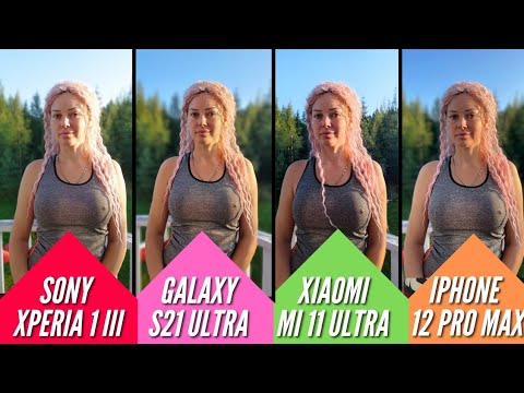 Видео: БИТВА ГОДА. S21 ULTRA vs XIAOMI 11 ULTRA vs SONY XPERIA 1 vs IPHONE 12 PRO MAX. Сравнение камер