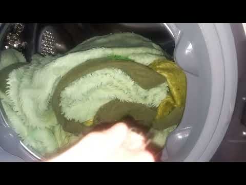 Видео: Стирка одеяла программа бесшумная 40⁰ +интенсивная, отжим на 1.200 оборотов! На сервистном тесте!)👍