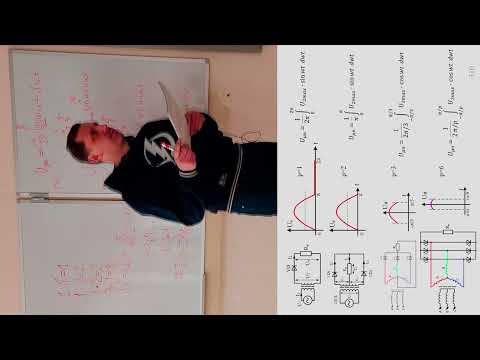 Видео: Пульсность, 12-пульсная схема выпрямления, параметры трёхвафзных выпрямителей