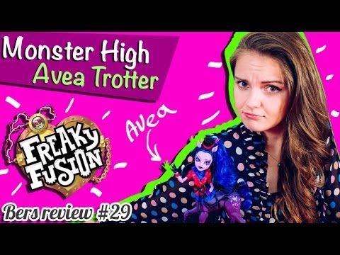 Видео: Avea Trotter Freaky Fusion (Авиа Троттер Монстрические Мутации) Monster High Обзор/Распаковка BJR43