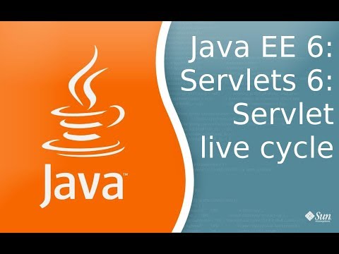 Видео: Java EE 6: Servlets 6: Жизненый цикл сервлета