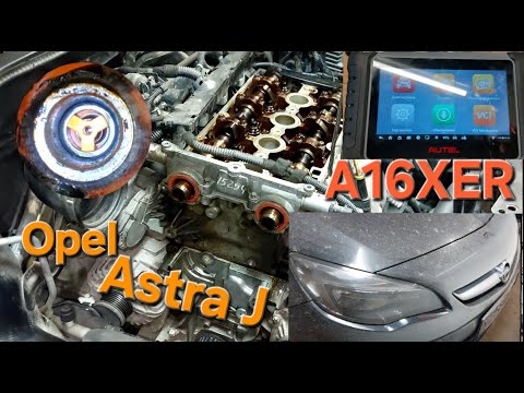 Видео: Opel Astra J после не качественной замены сальников распредвалов,термос на 92гр,обратный клапан!