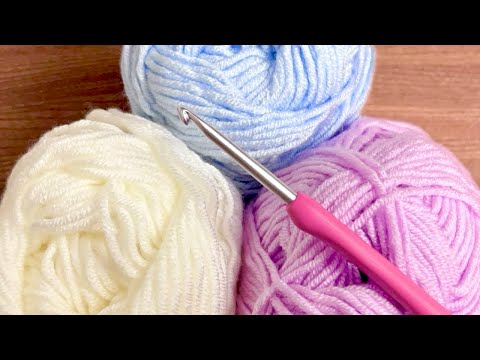 Видео: Ух ты, только ПОСМОТРИТЕ на этот красивый узор крючком! Эта легкая вязка идеальна для пледа